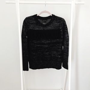 Banana Republic Fringe Detail Sweater
